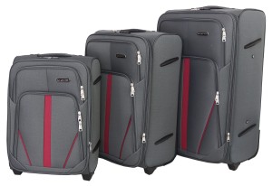 WALIZKI KOMPLET 3W1 MODEL 1702 2 KOŁA